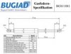 OPEL 20784692 Gas Spring, boot-/cargo area